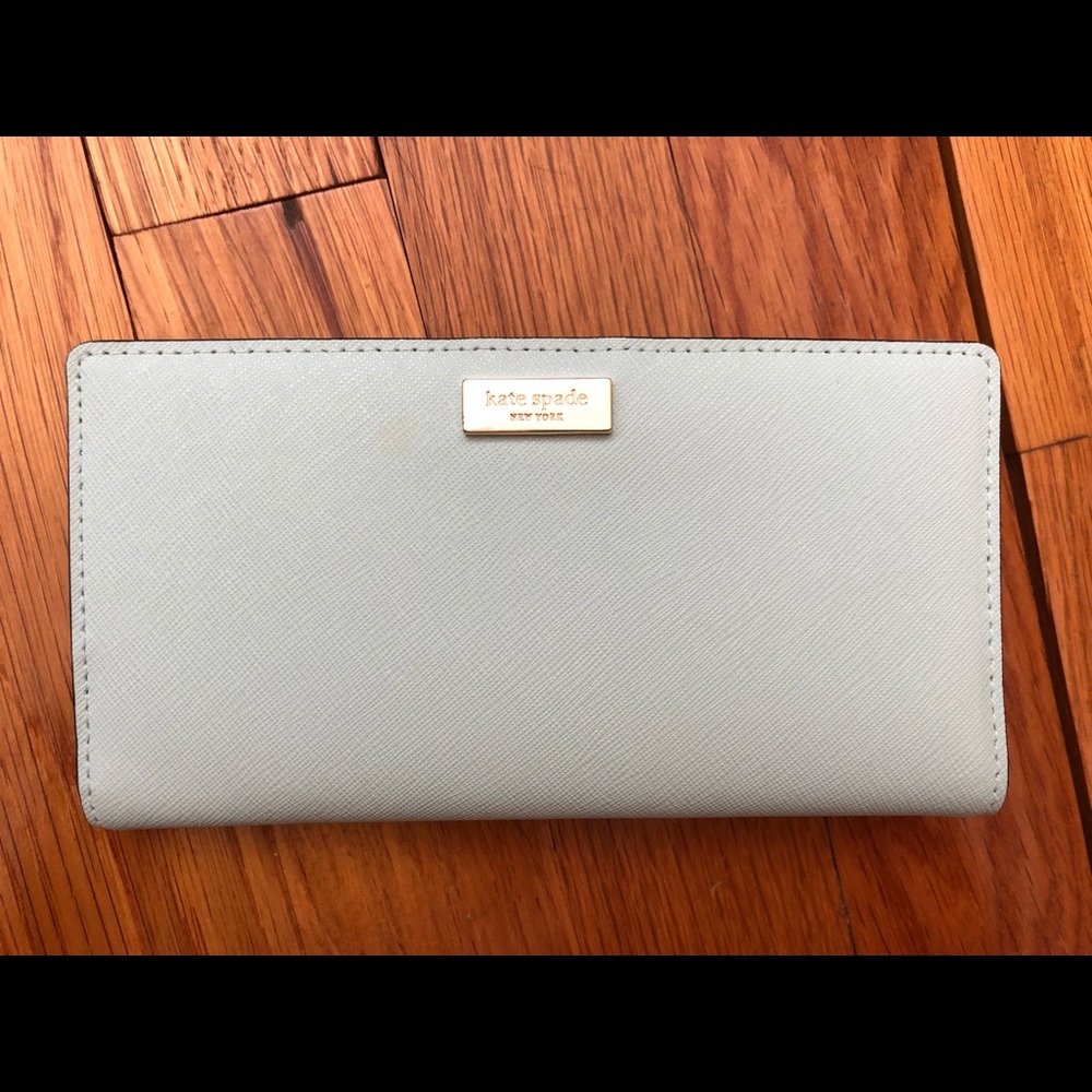 NWT Kate Spade Newbury Lane Wallet (Graceblue)